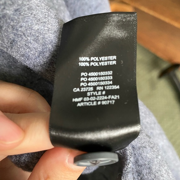 TNA polar fleece button-up shirt jacket - Picture 6 of 7